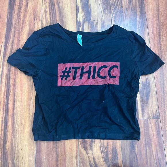BELLA + CANVAS Tops - THICC Crop Top Tee size XS